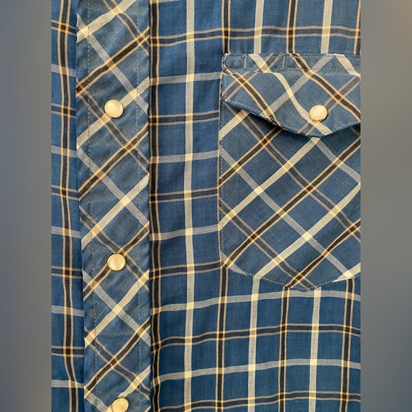 Vintage wrangler pear snap button down - Picture 6 of 6